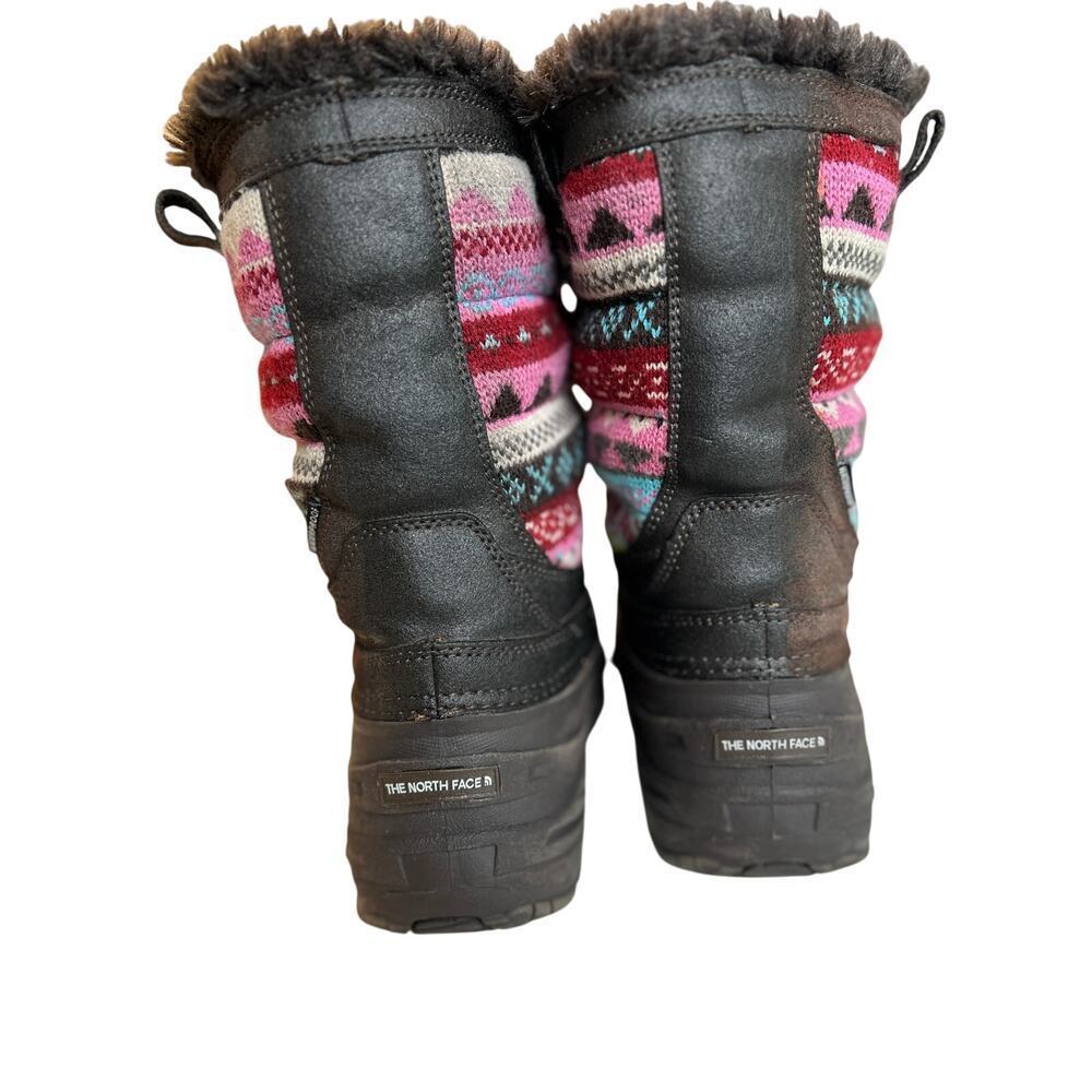 The North Face Shellista Lace Novelty Winter Boots Girls Sz 7 - Picture 3 of 10